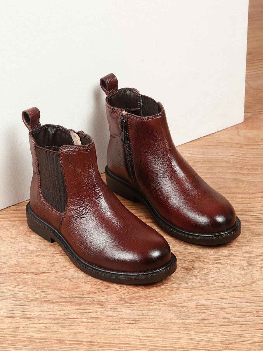 Kids Leather Shoes
